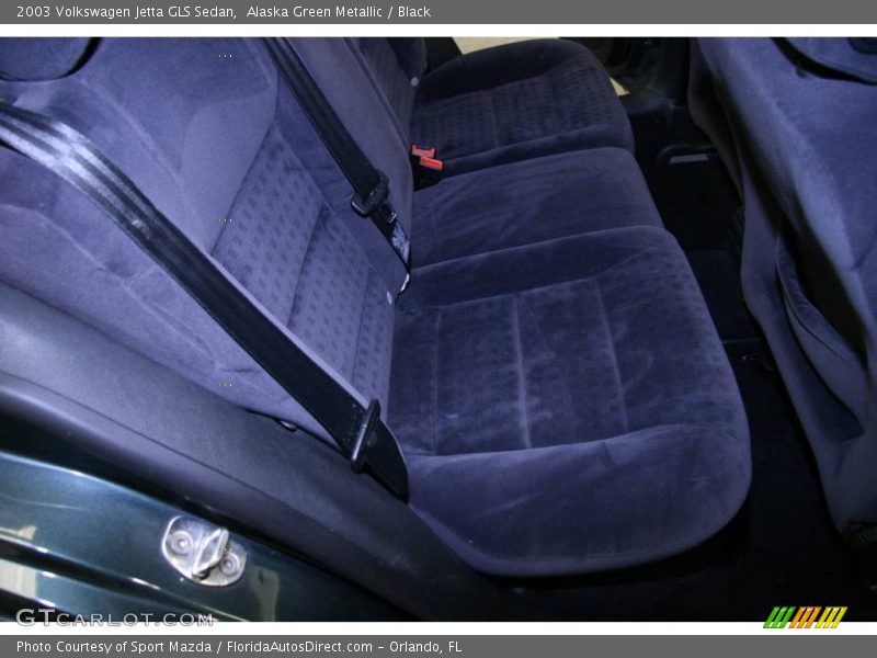 Alaska Green Metallic / Black 2003 Volkswagen Jetta GLS Sedan
