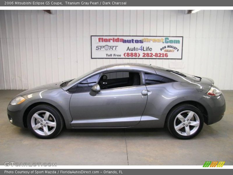 Titanium Gray Pearl / Dark Charcoal 2006 Mitsubishi Eclipse GS Coupe