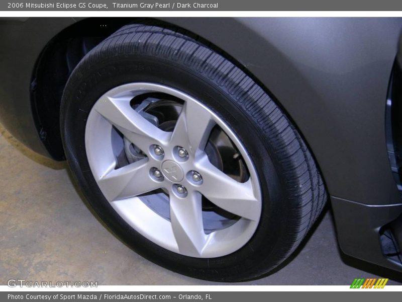 Titanium Gray Pearl / Dark Charcoal 2006 Mitsubishi Eclipse GS Coupe