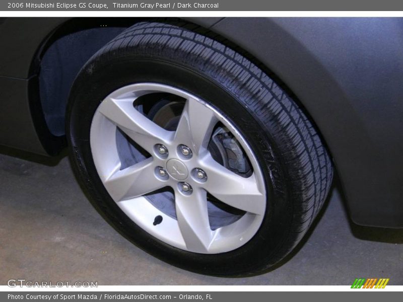 Titanium Gray Pearl / Dark Charcoal 2006 Mitsubishi Eclipse GS Coupe