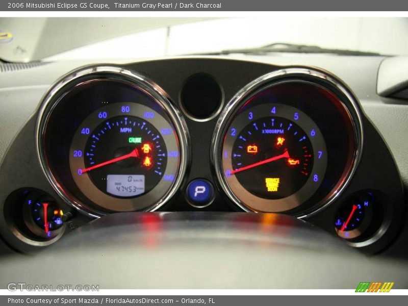 Titanium Gray Pearl / Dark Charcoal 2006 Mitsubishi Eclipse GS Coupe