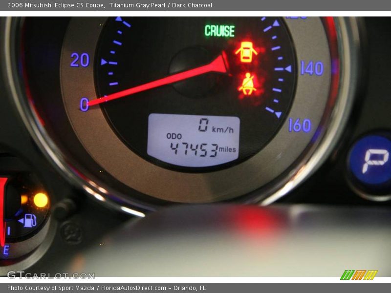 Titanium Gray Pearl / Dark Charcoal 2006 Mitsubishi Eclipse GS Coupe