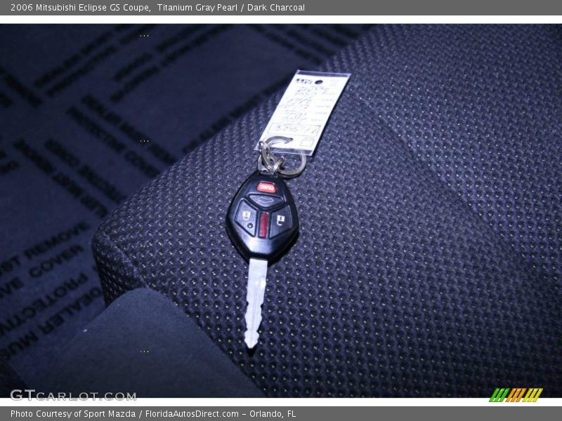 Titanium Gray Pearl / Dark Charcoal 2006 Mitsubishi Eclipse GS Coupe