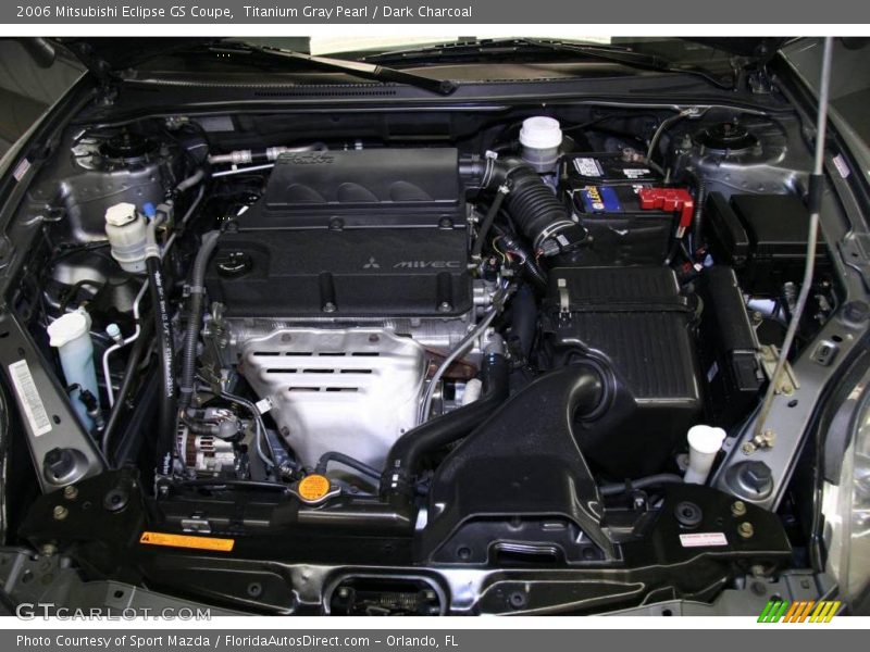 Titanium Gray Pearl / Dark Charcoal 2006 Mitsubishi Eclipse GS Coupe
