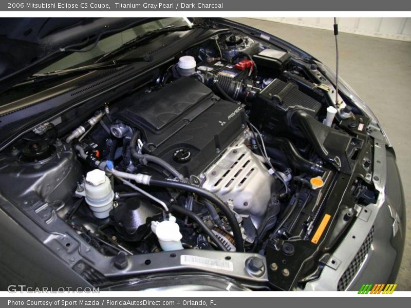 Titanium Gray Pearl / Dark Charcoal 2006 Mitsubishi Eclipse GS Coupe