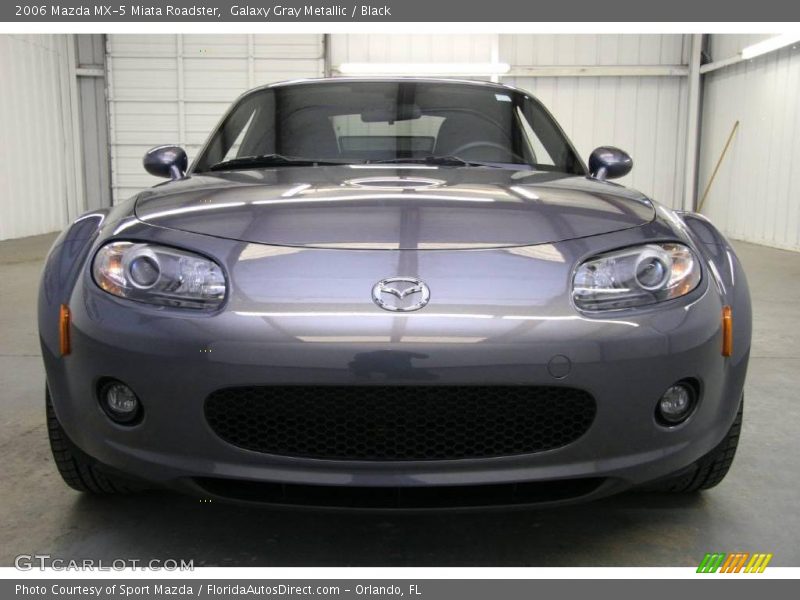 Galaxy Gray Metallic / Black 2006 Mazda MX-5 Miata Roadster