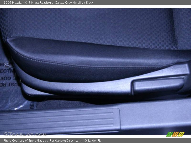 Galaxy Gray Metallic / Black 2006 Mazda MX-5 Miata Roadster