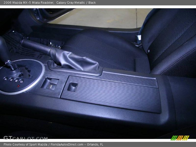 Galaxy Gray Metallic / Black 2006 Mazda MX-5 Miata Roadster