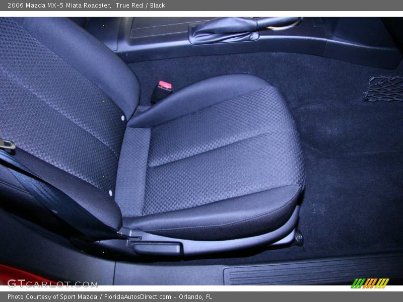 True Red / Black 2006 Mazda MX-5 Miata Roadster