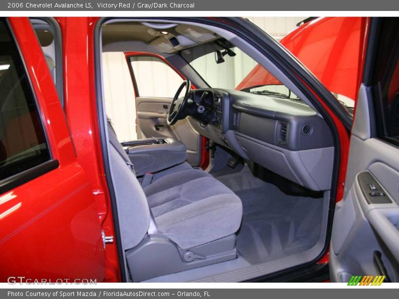 Victory Red / Gray/Dark Charcoal 2006 Chevrolet Avalanche LS