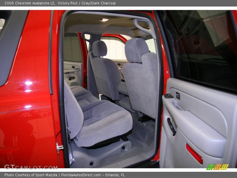 Victory Red / Gray/Dark Charcoal 2006 Chevrolet Avalanche LS