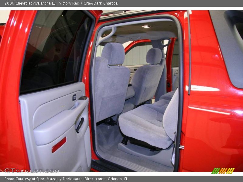 Victory Red / Gray/Dark Charcoal 2006 Chevrolet Avalanche LS