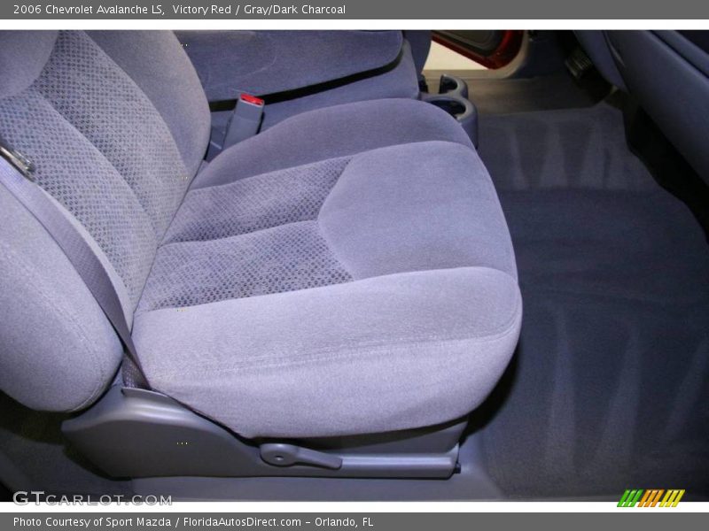 Victory Red / Gray/Dark Charcoal 2006 Chevrolet Avalanche LS