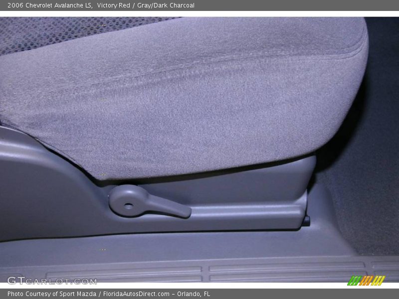 Victory Red / Gray/Dark Charcoal 2006 Chevrolet Avalanche LS