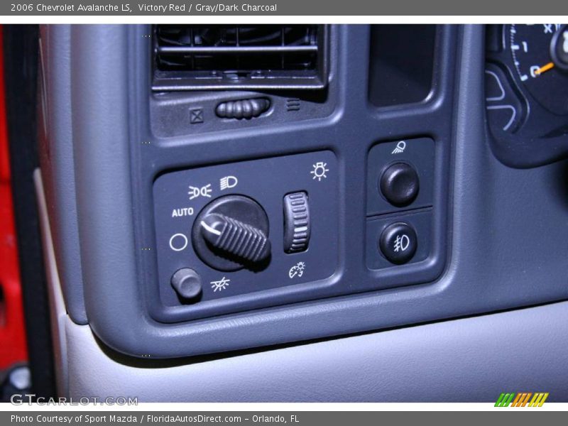 Victory Red / Gray/Dark Charcoal 2006 Chevrolet Avalanche LS