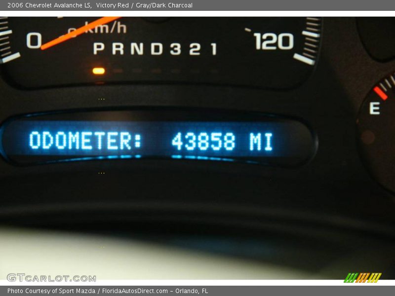 Victory Red / Gray/Dark Charcoal 2006 Chevrolet Avalanche LS