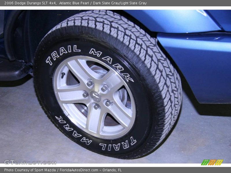 Atlantic Blue Pearl / Dark Slate Gray/Light Slate Gray 2006 Dodge Durango SLT 4x4