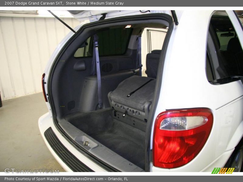 Stone White / Medium Slate Gray 2007 Dodge Grand Caravan SXT