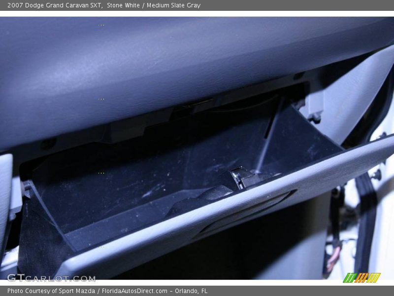 Stone White / Medium Slate Gray 2007 Dodge Grand Caravan SXT