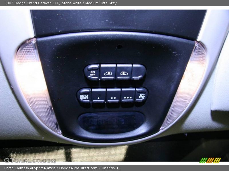 Stone White / Medium Slate Gray 2007 Dodge Grand Caravan SXT