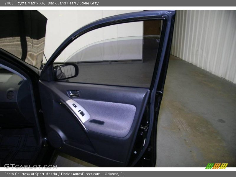 Black Sand Pearl / Stone Gray 2003 Toyota Matrix XR
