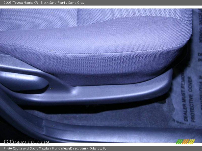 Black Sand Pearl / Stone Gray 2003 Toyota Matrix XR