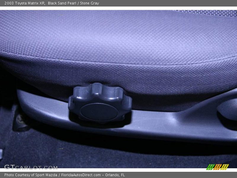 Black Sand Pearl / Stone Gray 2003 Toyota Matrix XR