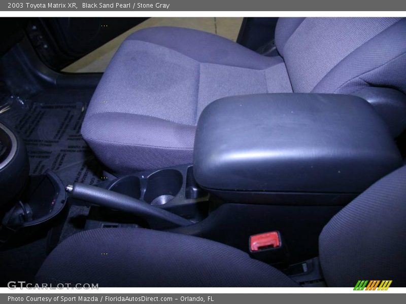 Black Sand Pearl / Stone Gray 2003 Toyota Matrix XR