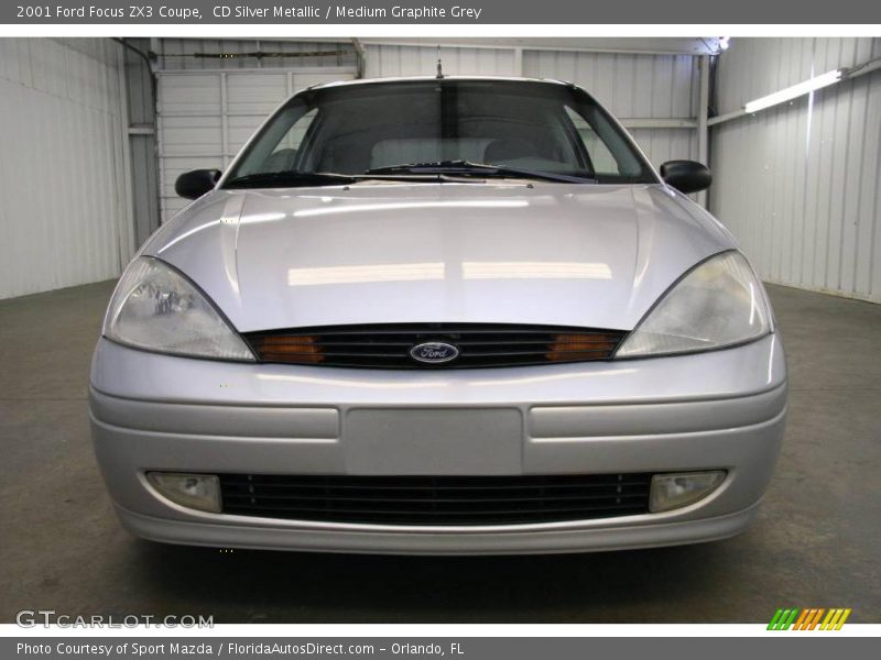 CD Silver Metallic / Medium Graphite Grey 2001 Ford Focus ZX3 Coupe