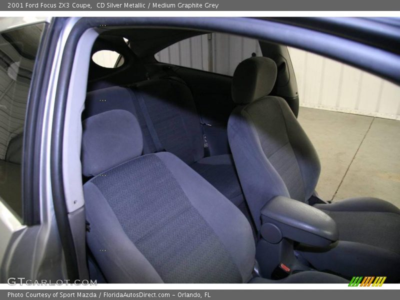 CD Silver Metallic / Medium Graphite Grey 2001 Ford Focus ZX3 Coupe