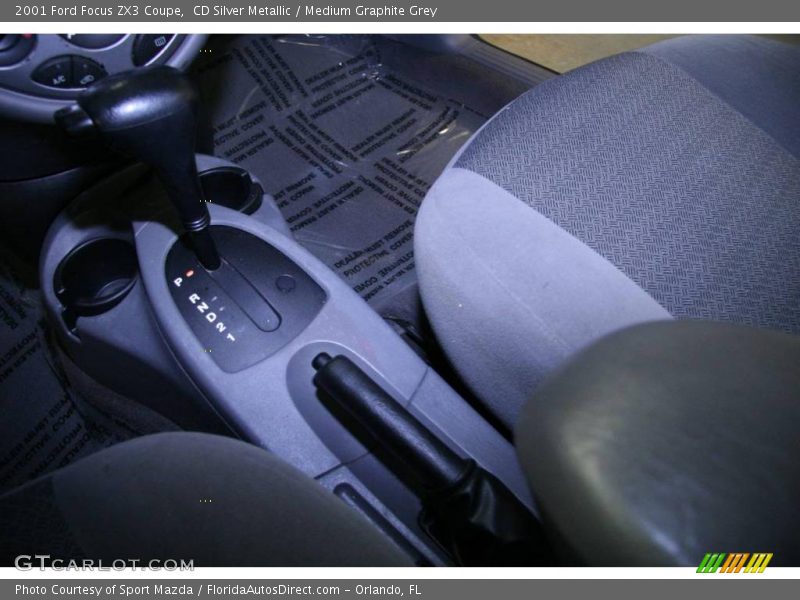 CD Silver Metallic / Medium Graphite Grey 2001 Ford Focus ZX3 Coupe