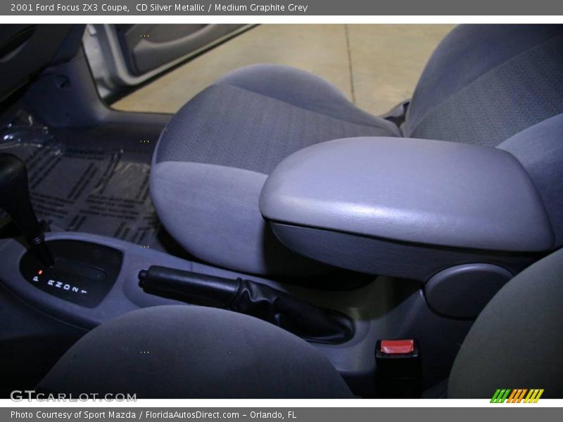 CD Silver Metallic / Medium Graphite Grey 2001 Ford Focus ZX3 Coupe