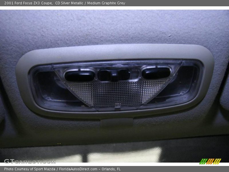 CD Silver Metallic / Medium Graphite Grey 2001 Ford Focus ZX3 Coupe