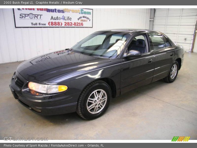 Graphite Metallic / Medium Gray 2003 Buick Regal LS