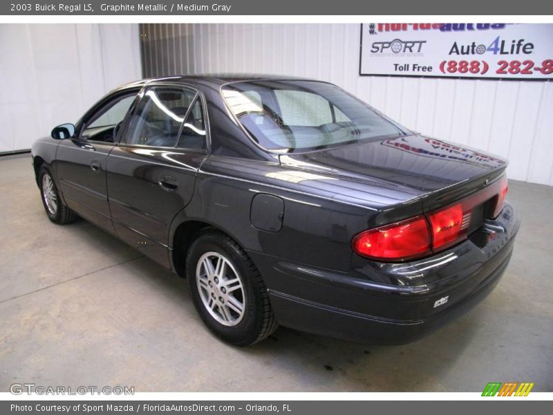Graphite Metallic / Medium Gray 2003 Buick Regal LS