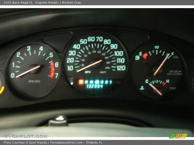 Graphite Metallic / Medium Gray 2003 Buick Regal LS