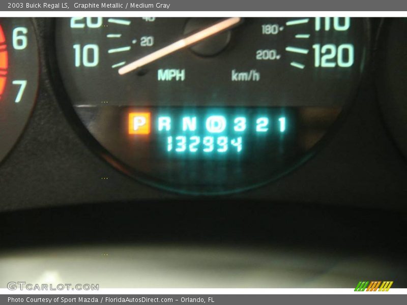 Graphite Metallic / Medium Gray 2003 Buick Regal LS
