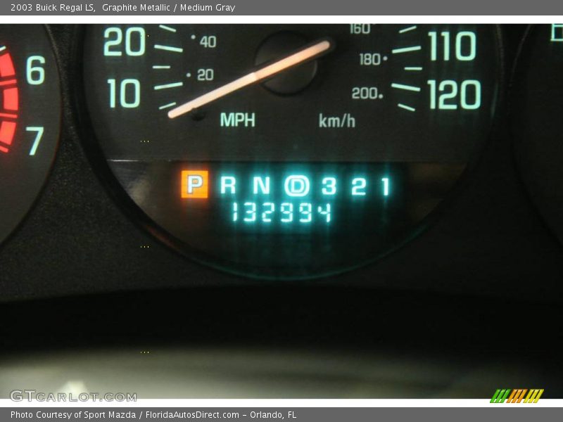 Graphite Metallic / Medium Gray 2003 Buick Regal LS
