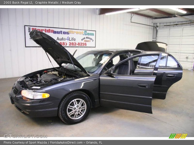 Graphite Metallic / Medium Gray 2003 Buick Regal LS