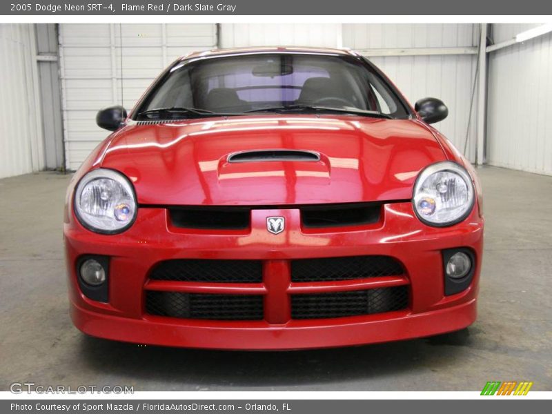 Flame Red / Dark Slate Gray 2005 Dodge Neon SRT-4