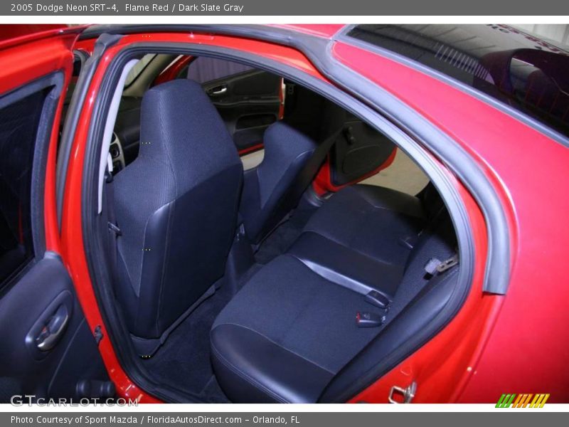 Flame Red / Dark Slate Gray 2005 Dodge Neon SRT-4