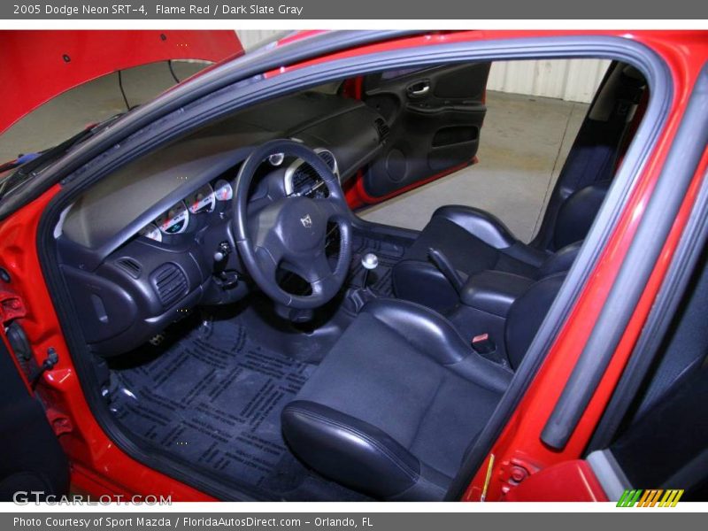 Flame Red / Dark Slate Gray 2005 Dodge Neon SRT-4