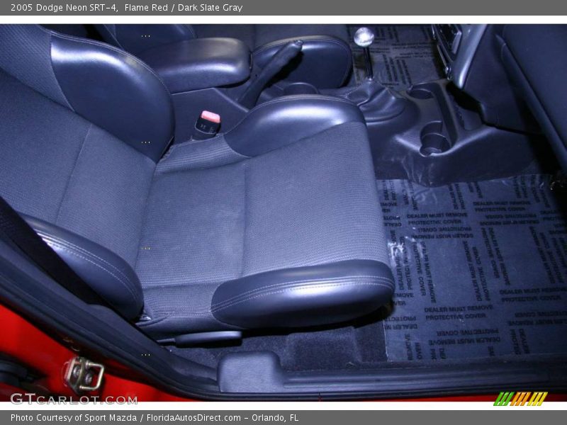 Flame Red / Dark Slate Gray 2005 Dodge Neon SRT-4