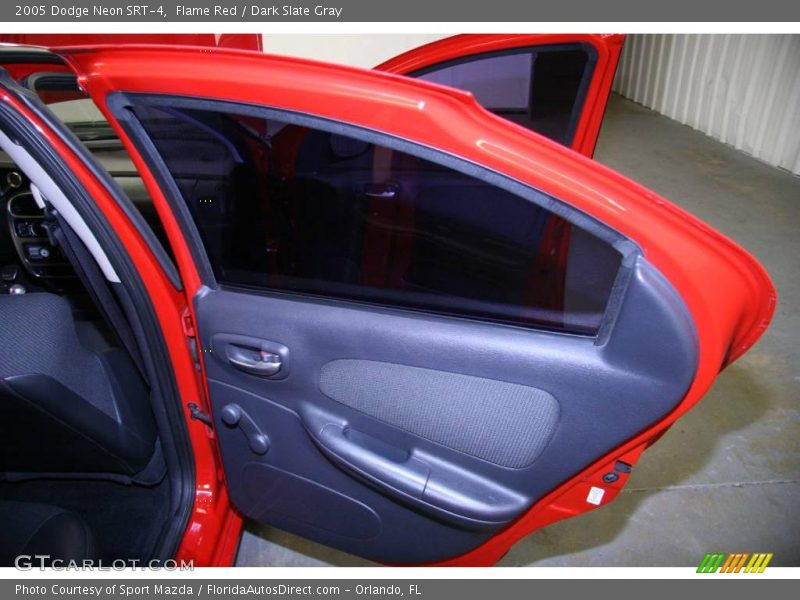 Flame Red / Dark Slate Gray 2005 Dodge Neon SRT-4