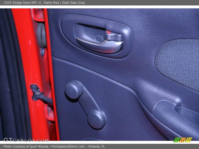 Flame Red / Dark Slate Gray 2005 Dodge Neon SRT-4