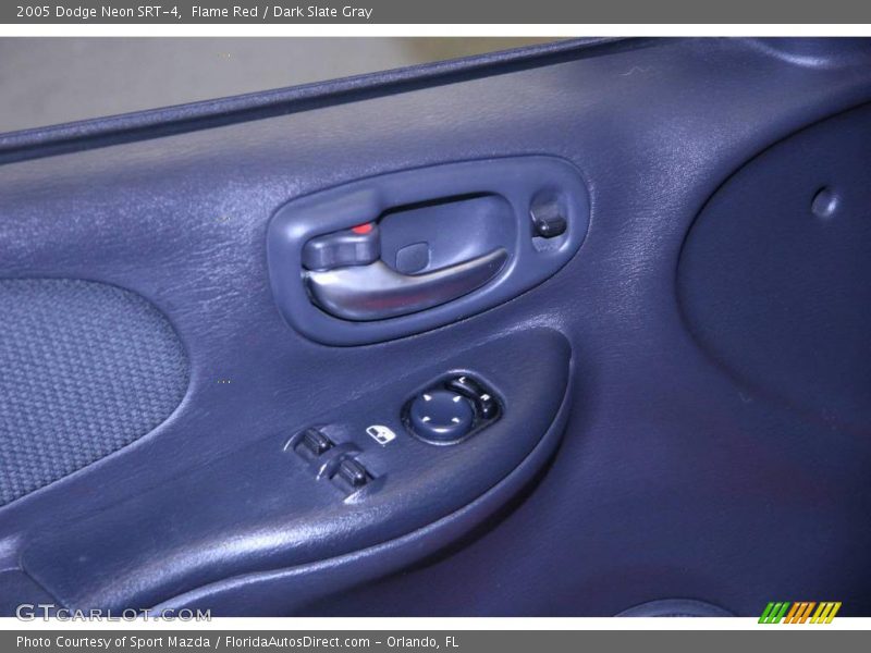 Flame Red / Dark Slate Gray 2005 Dodge Neon SRT-4