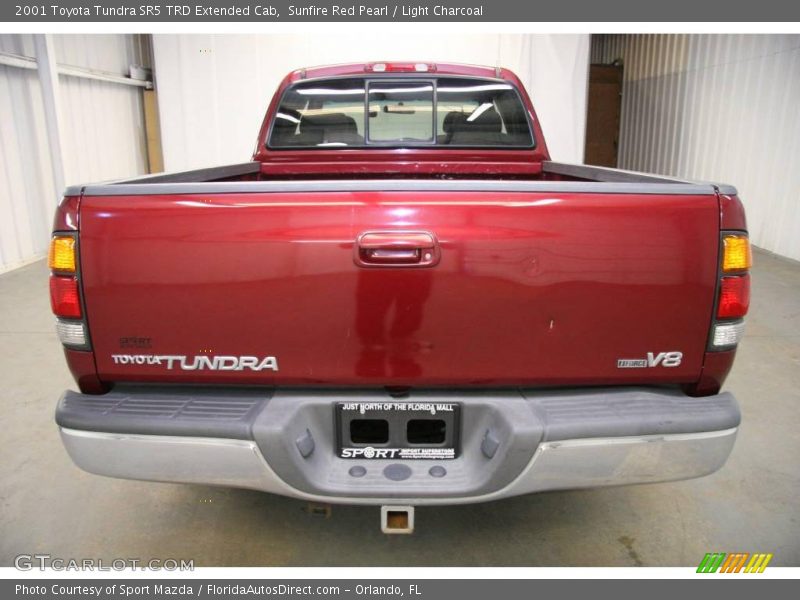 Sunfire Red Pearl / Light Charcoal 2001 Toyota Tundra SR5 TRD Extended Cab