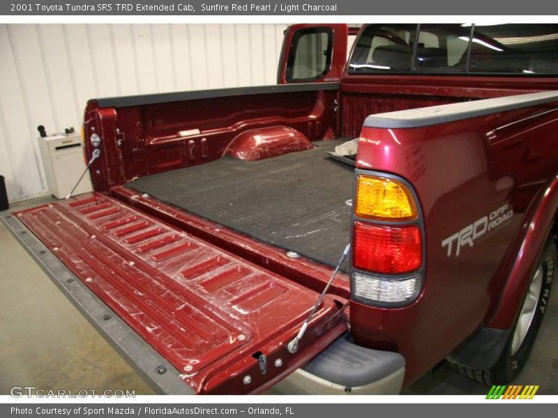 Sunfire Red Pearl / Light Charcoal 2001 Toyota Tundra SR5 TRD Extended Cab