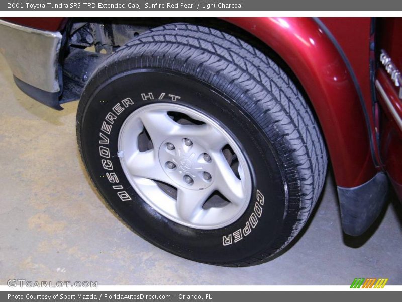 Sunfire Red Pearl / Light Charcoal 2001 Toyota Tundra SR5 TRD Extended Cab