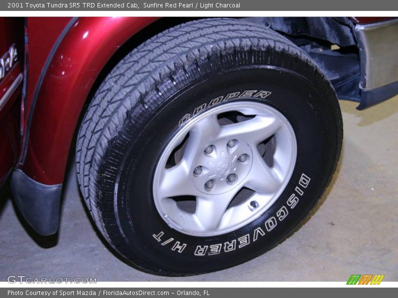 Sunfire Red Pearl / Light Charcoal 2001 Toyota Tundra SR5 TRD Extended Cab